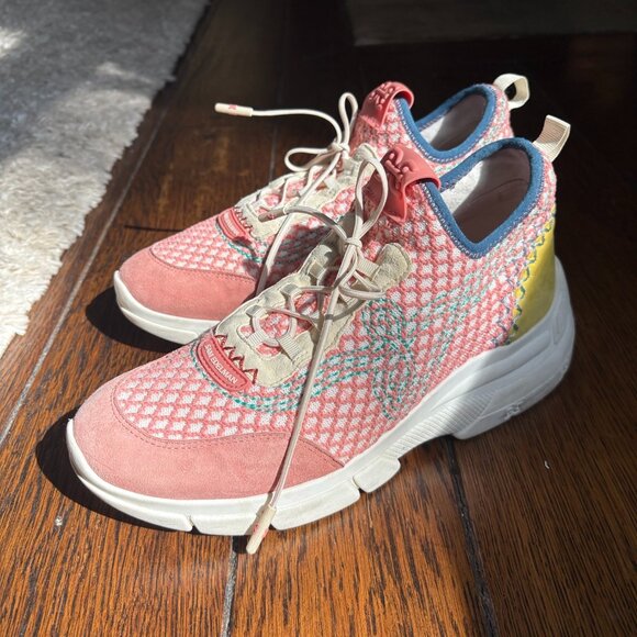 Sam Edelman “Chelsie” Lace-Up Knit Sneakers – Women’s Size 8 - Picture 1 of 7